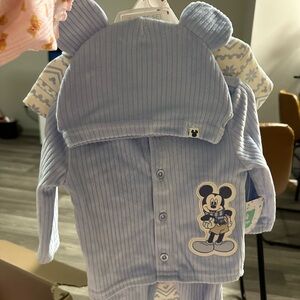 Disney Blue Mickey Mouse Kids Matching Set